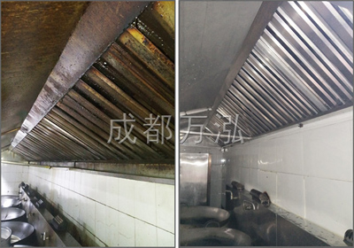 成都商用大型油烟机清洗