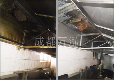 成都商用大型油烟机清洗